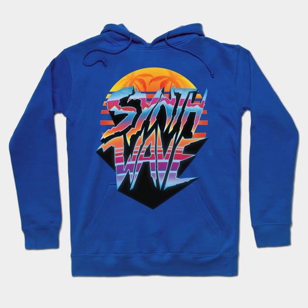 "Synthwave 2.0" 1980's outrun style T-shirt Hoodie by Jamieferrato19